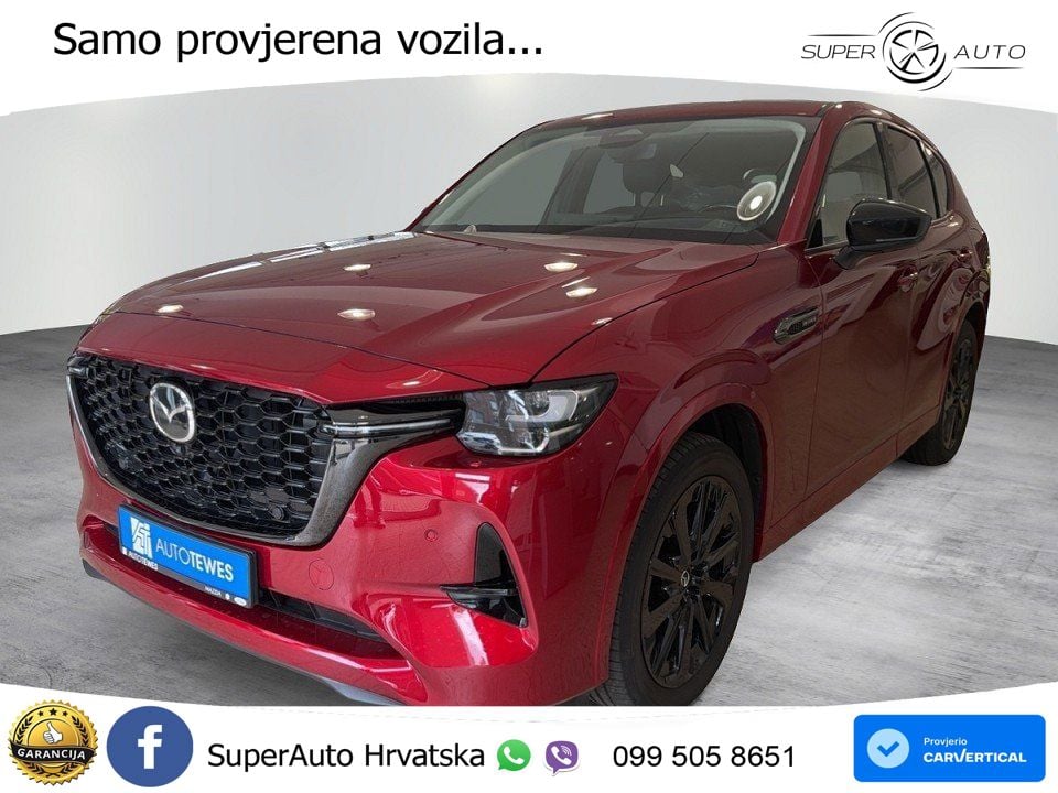 Mazda CX-60 3.3 e-Skyactiv D (254 KS) AWD Automatic LED+ACC