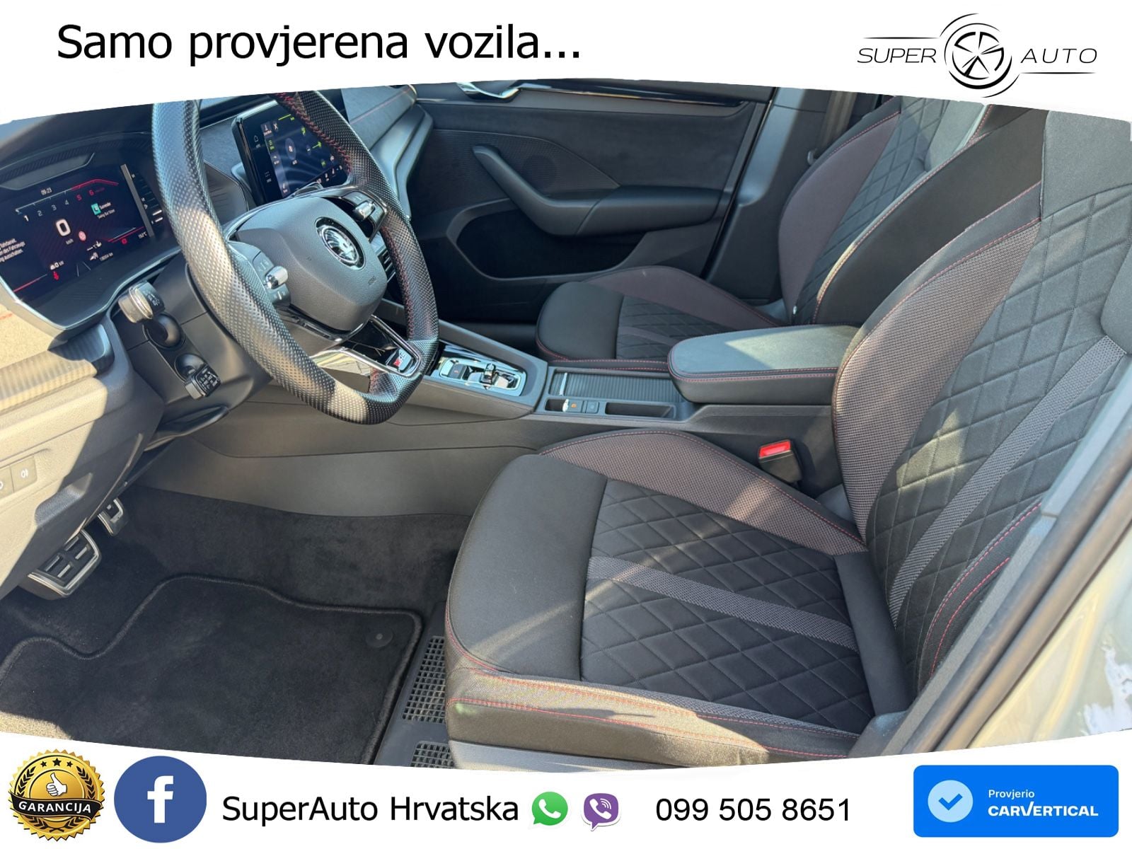 Škoda Octavia Combi RS 2.0 TDI (200 KS) DSG LED+GR SJED+ACC