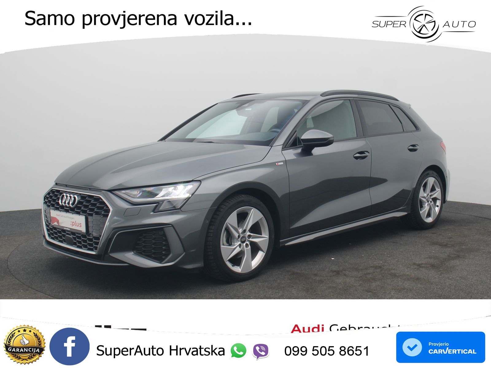 Audi A3 35 TDI (150 KS) S tronic S line