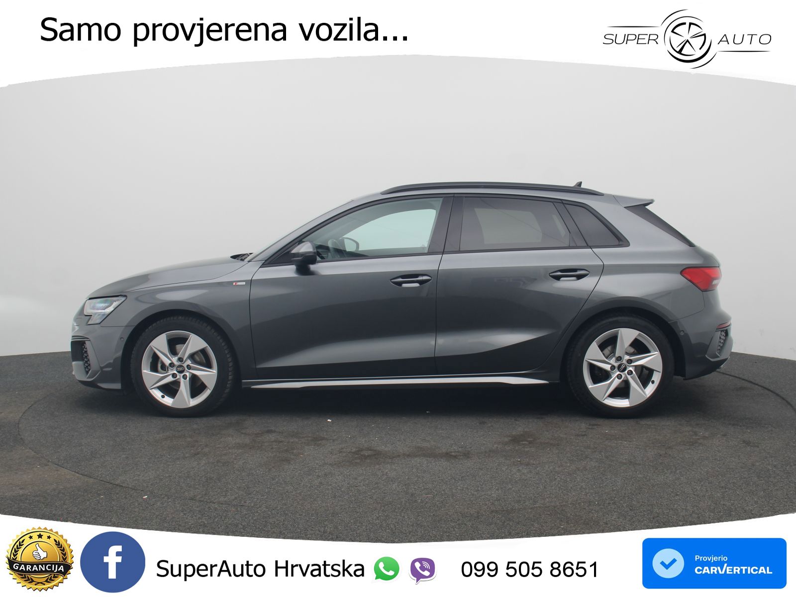 Audi A3 35 TDI (150 KS) S tronic S line