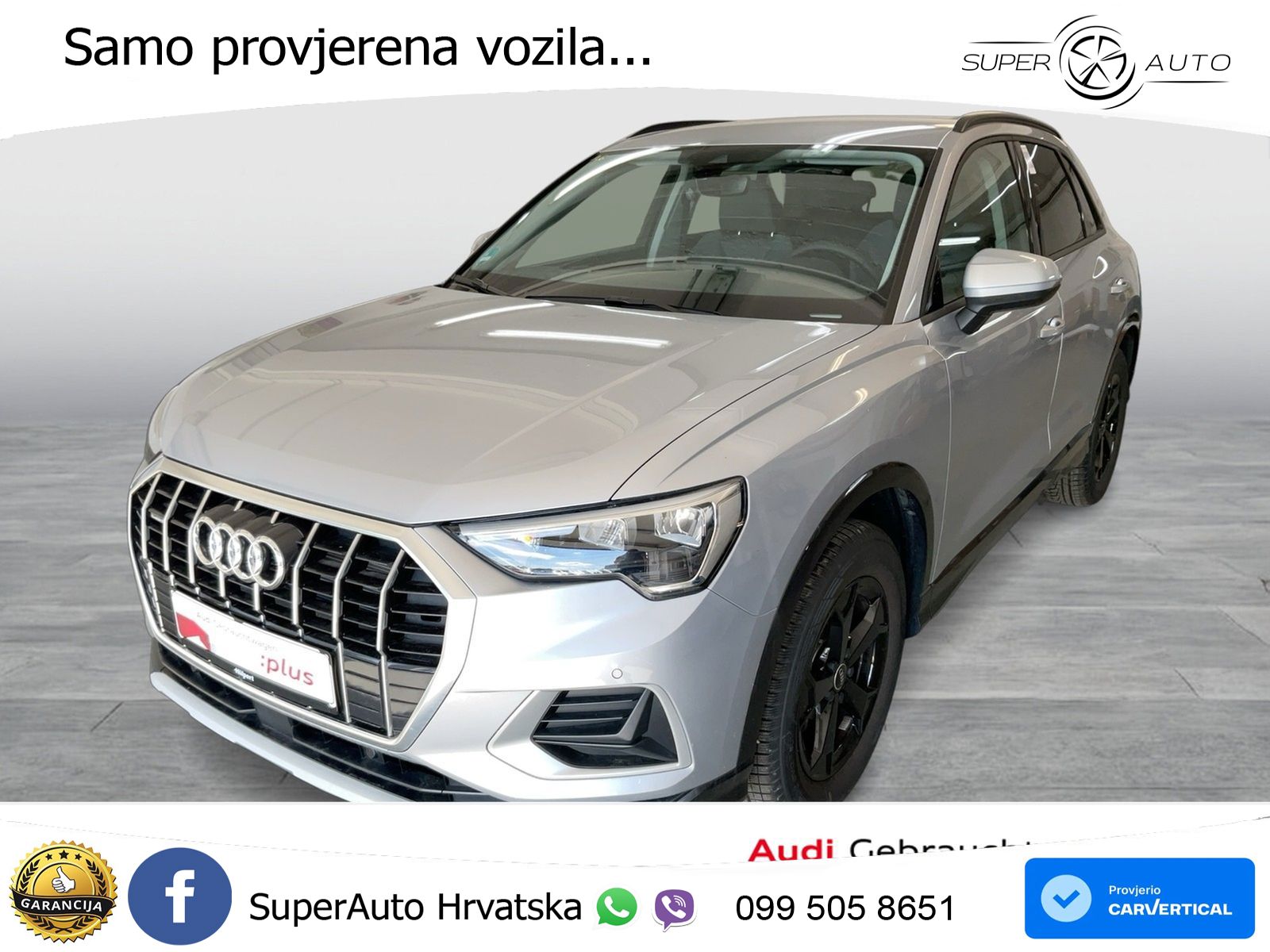 Audi Q3 45 TFSI (245 KS) quattro S tronic advanced LED+GR SJED+ACC
