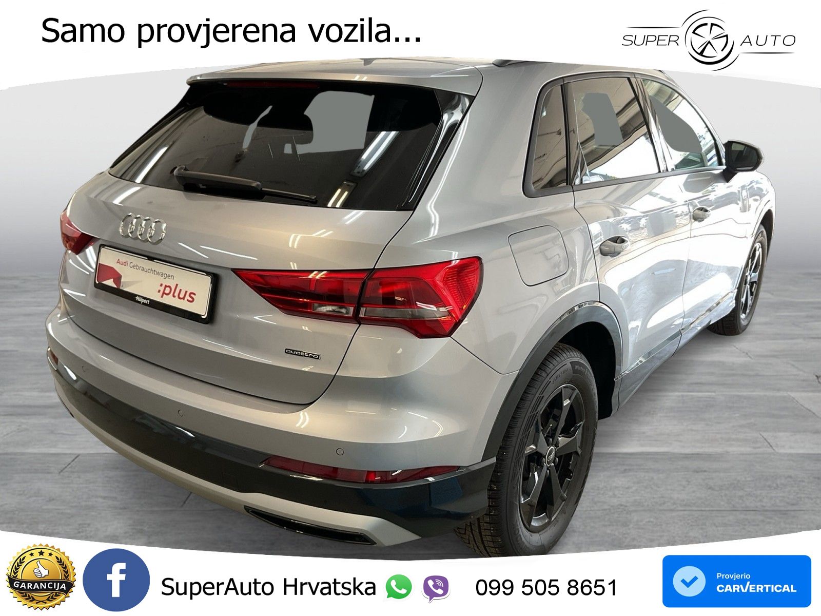 Audi Q3 45 TFSI (245 KS) quattro S tronic advanced LED+GR SJED+ACC