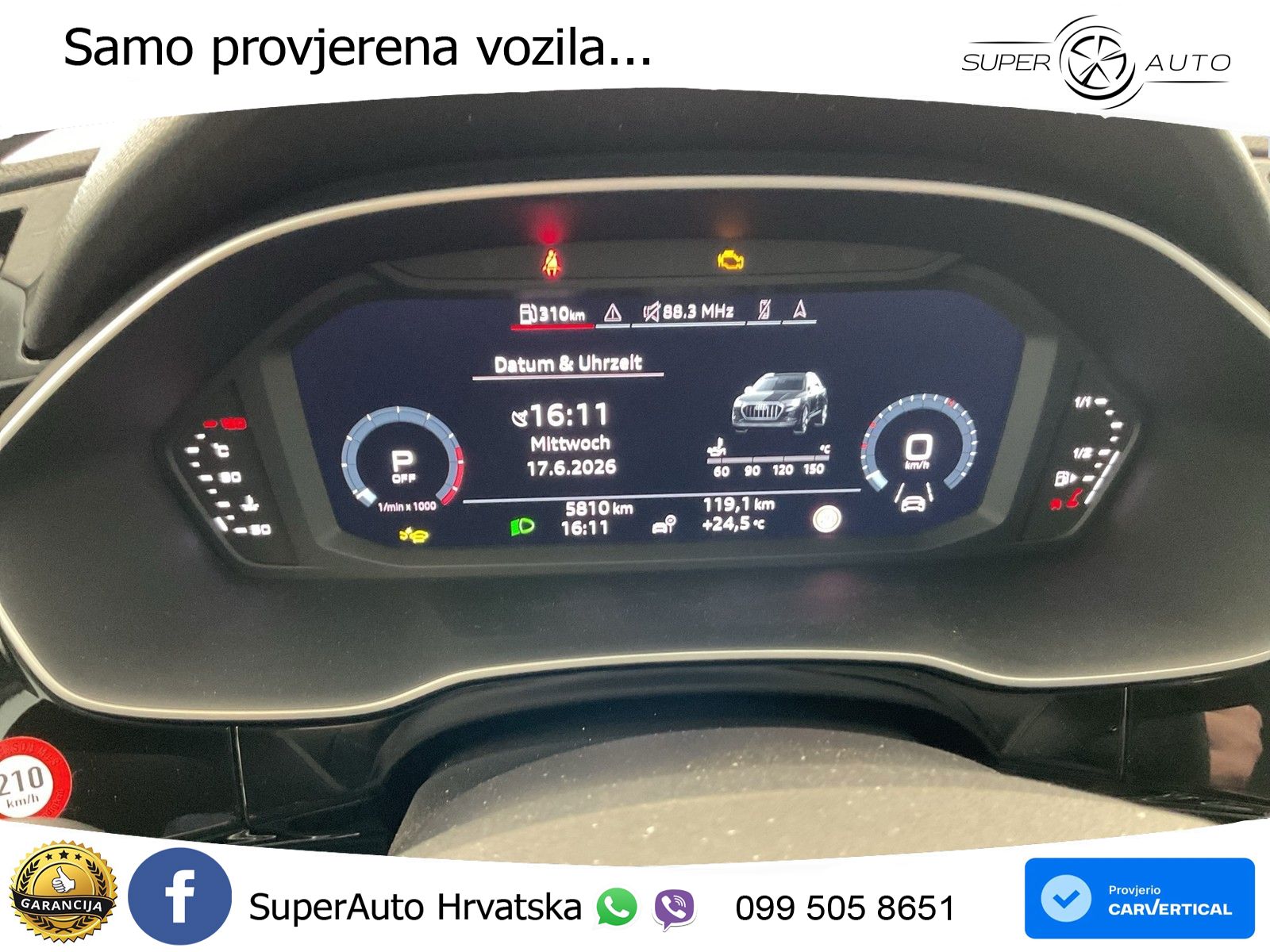 Audi Q3 45 TFSI (245 KS) quattro S tronic advanced LED+GR SJED+ACC