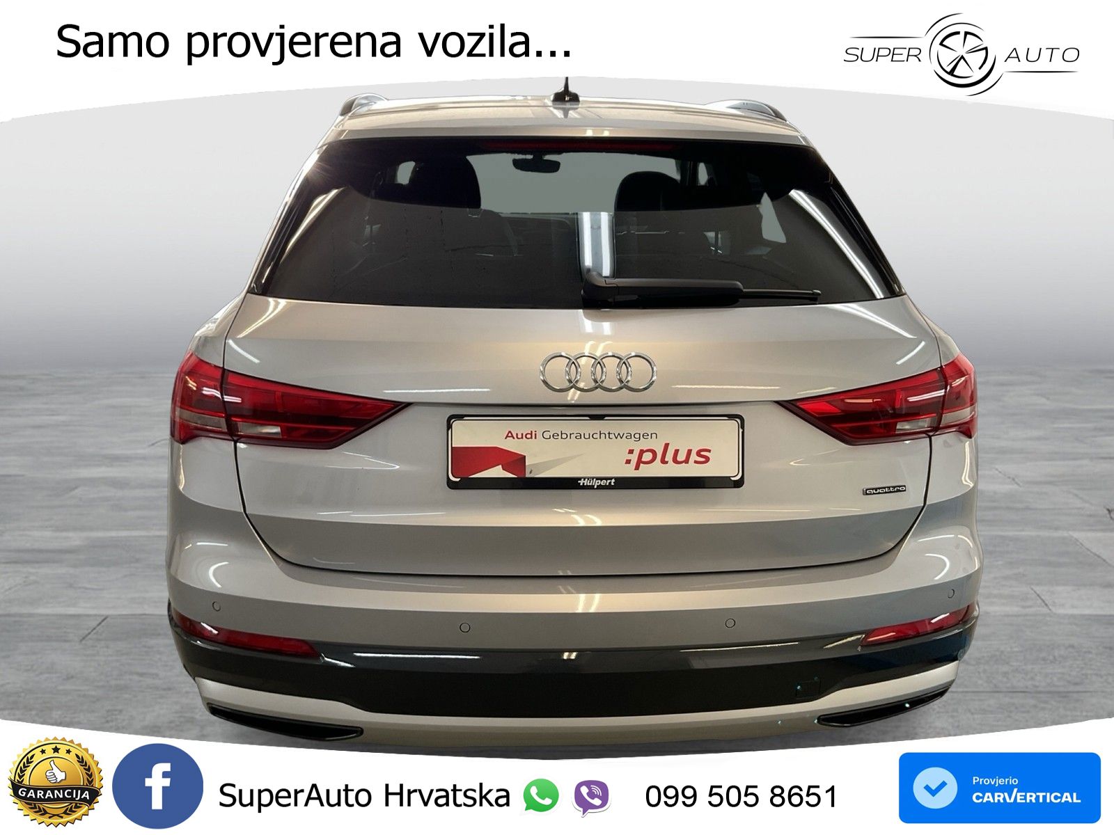 Audi Q3 45 TFSI (245 KS) quattro S tronic advanced LED+GR SJED+ACC
