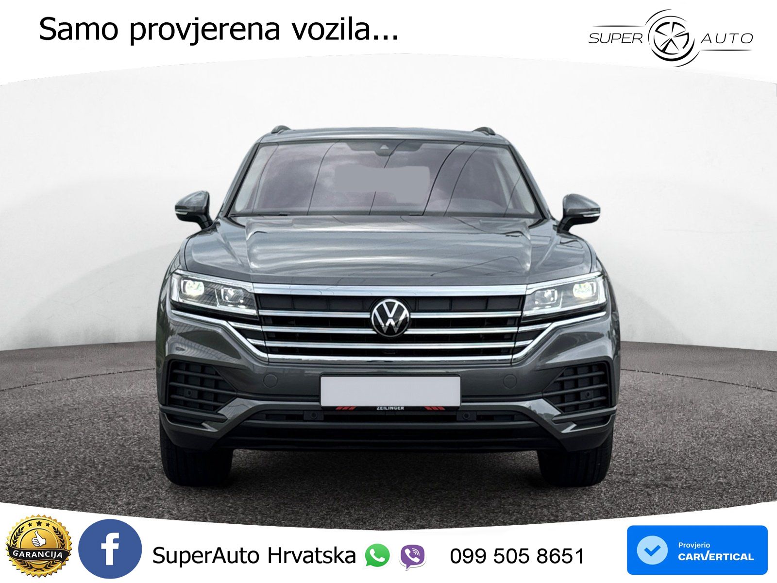 Volkswagen Touareg 3.0 V6 TDI (286 KS) 4MOTION Tiptronic ZRAČNI+ACC+GR SJED+KAM+PANO