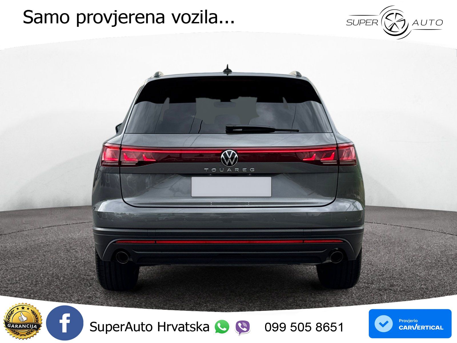 Volkswagen Touareg 3.0 V6 TDI (286 KS) 4MOTION Tiptronic ZRAČNI+ACC+GR SJED+KAM+PANO