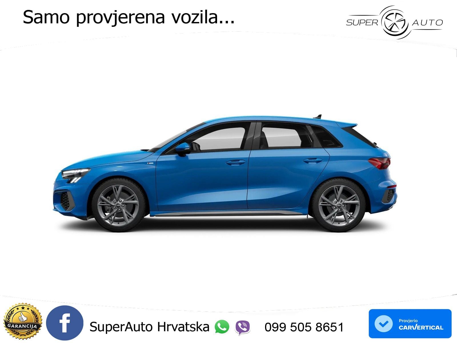 Audi A3 35 TFSI (150 KS) S line LED+GR SJED+ACC