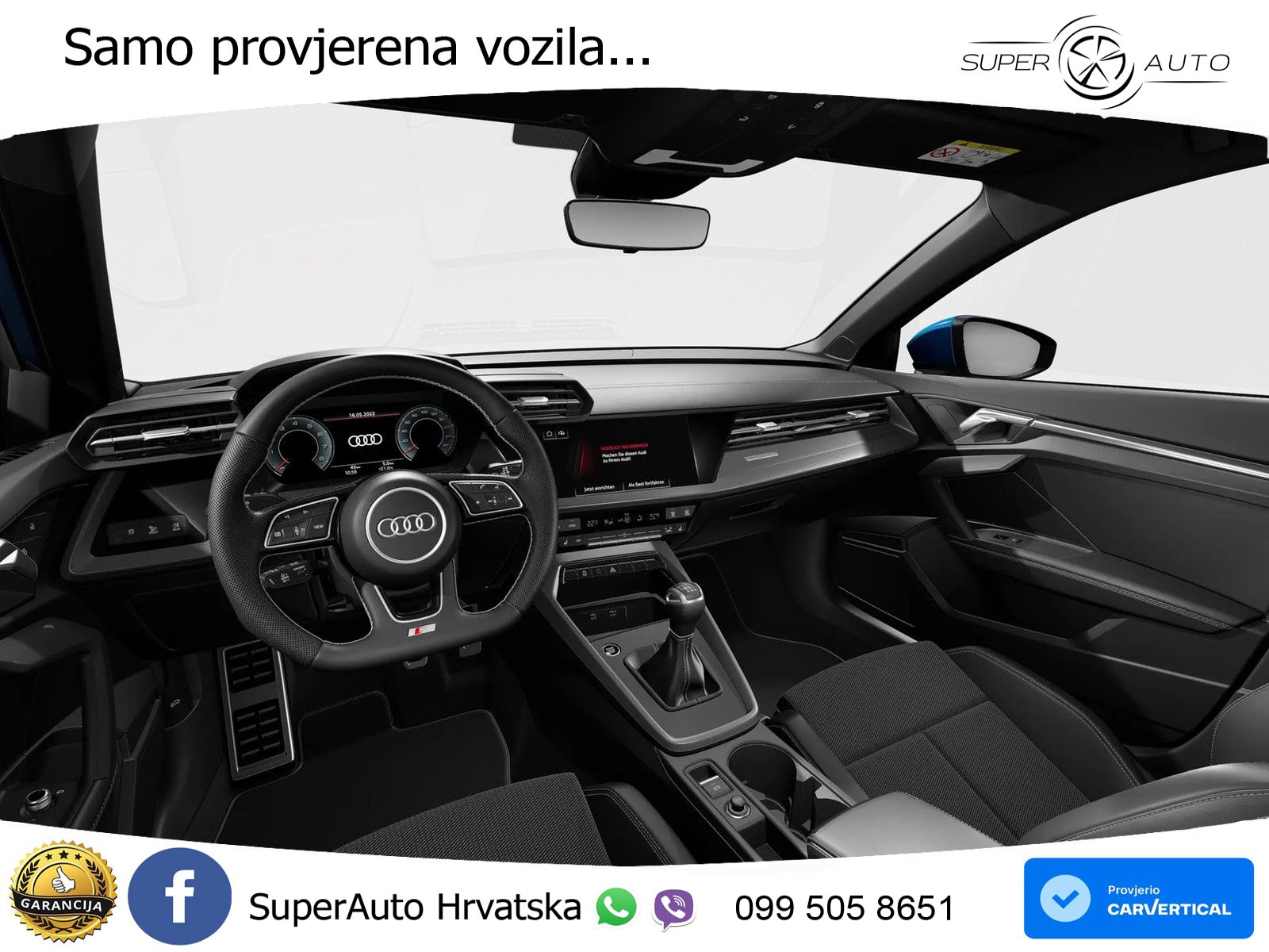 Audi A3 35 TFSI (150 KS) S line LED+GR SJED+ACC