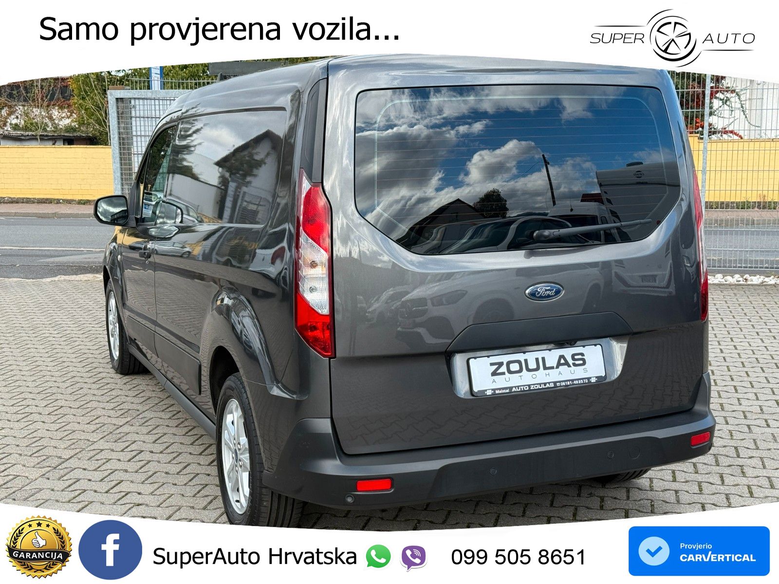 Ford Transit Connect lang L2 Klima/Kam/NAVI/Bott/EU6d 101 KS
