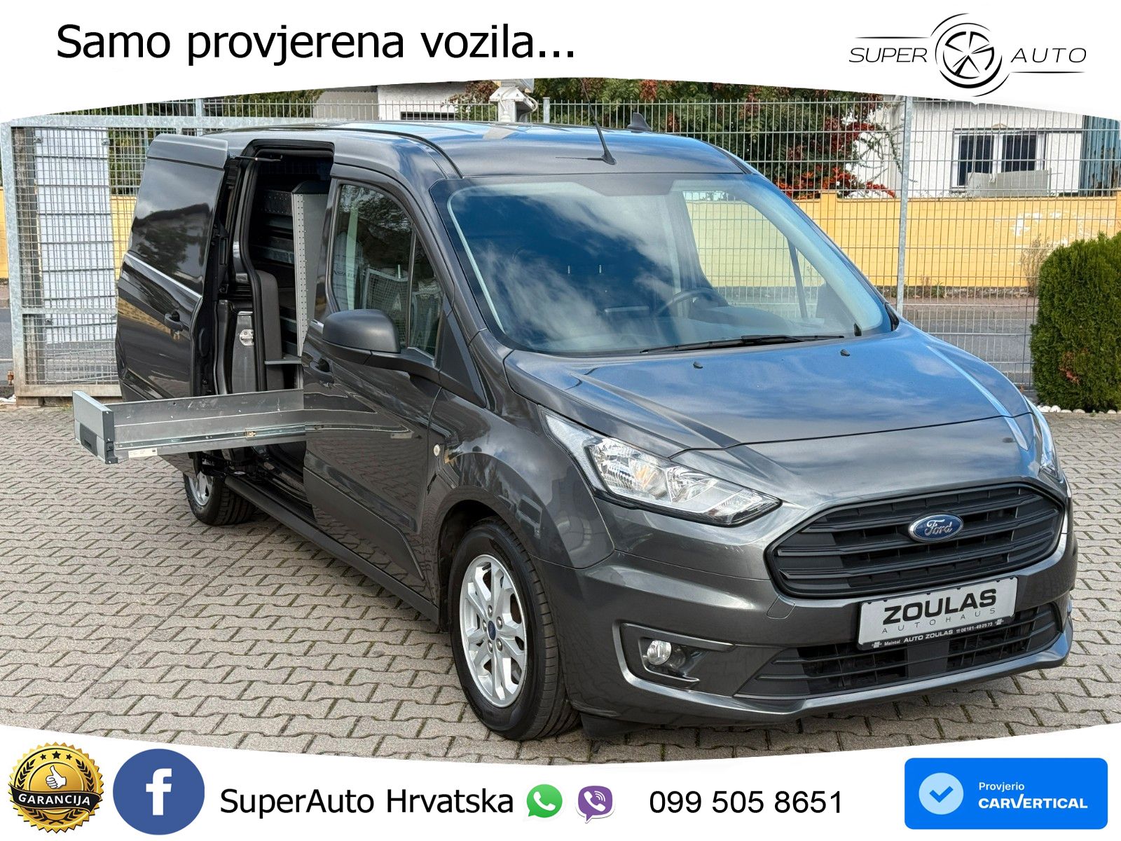Ford Transit Connect lang L2 Klima/Kam/NAVI/Bott/EU6d 101 KS