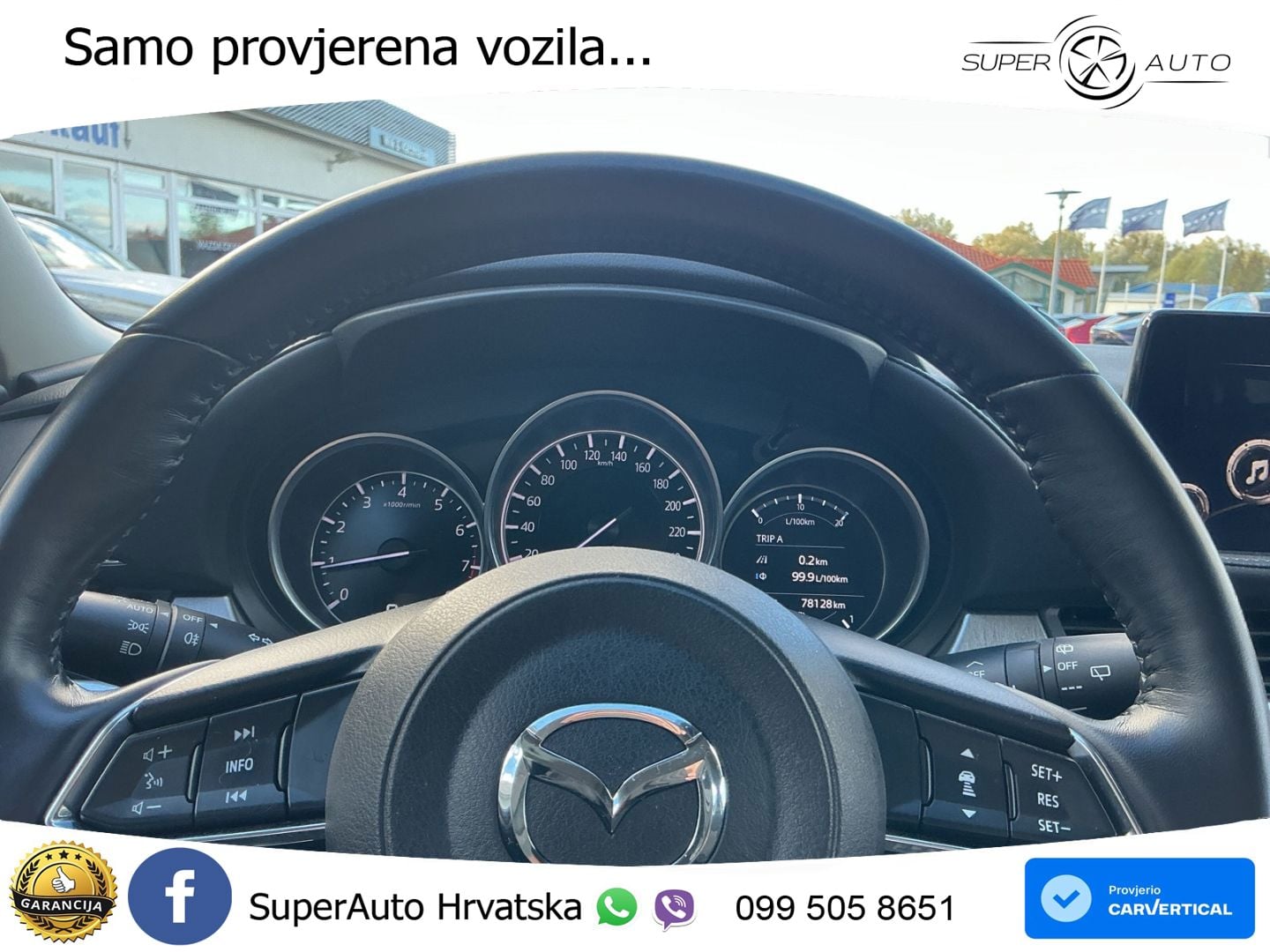 Mazda 6 Sport Combi 2.0 SKYACTIV-G (165 KS) SKYACTIV-Drive LED+GR SJED+ACC