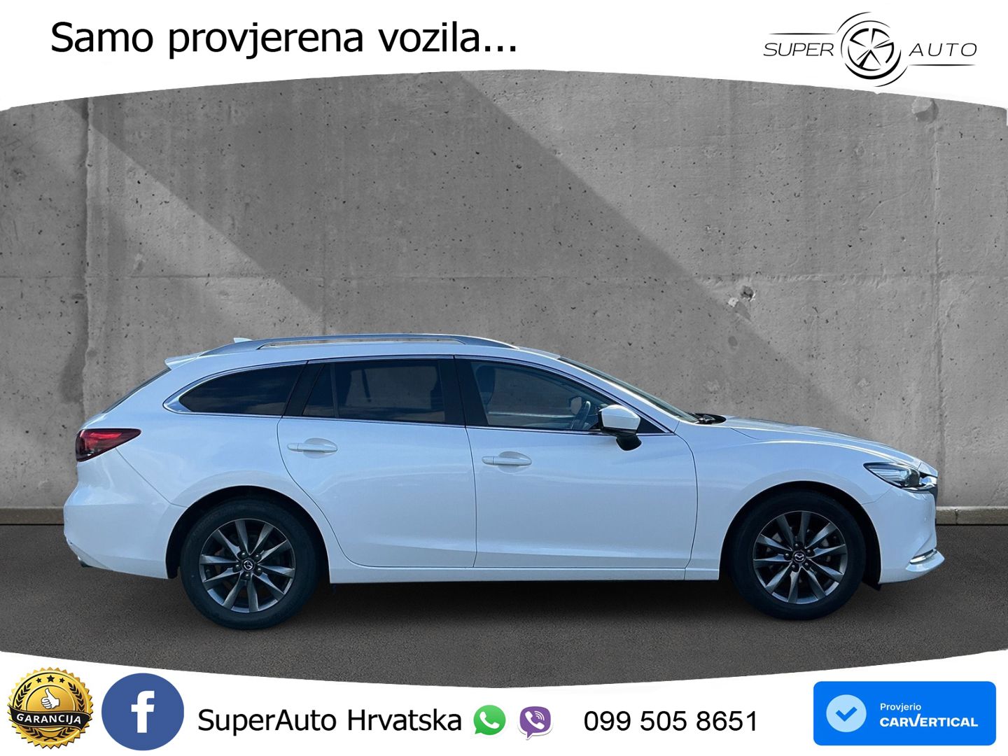 Mazda 6 Sport Combi 2.0 SKYACTIV-G (165 KS) SKYACTIV-Drive LED+GR SJED+ACC