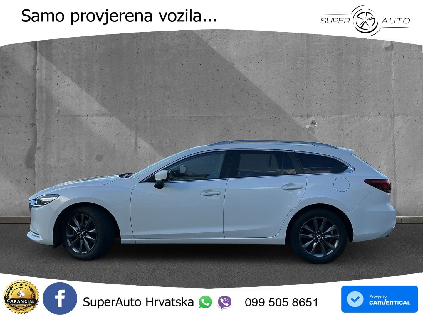Mazda 6 Sport Combi 2.0 SKYACTIV-G (165 KS) SKYACTIV-Drive LED+GR SJED+ACC