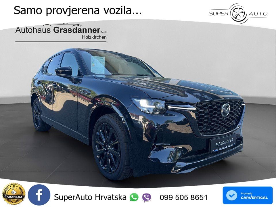 Mazda CX-60 3.3 e-Skyactiv D (254 KS) AWD Automatic MATRIX+GR SJED+KAM
