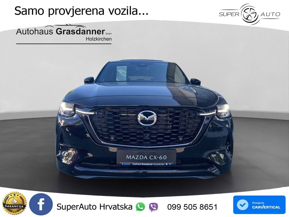 Mazda CX-60 3.3 e-Skyactiv D (254 KS) AWD Automatic MATRIX+GR SJED+KAM