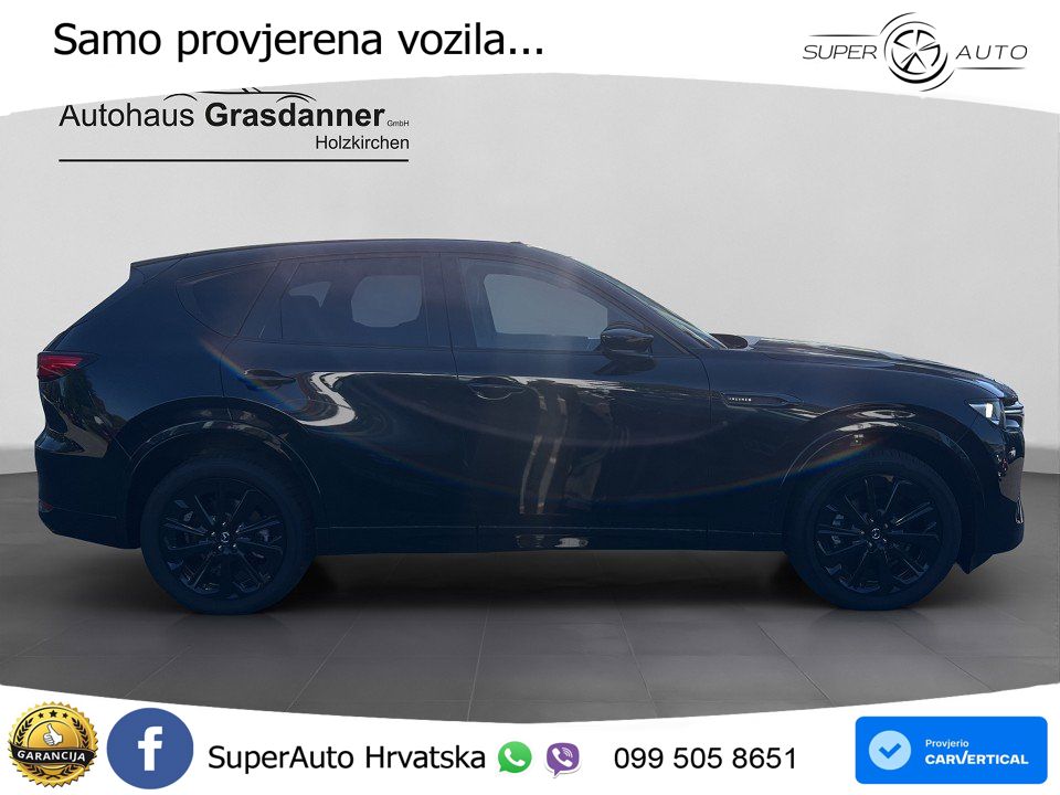 Mazda CX-60 3.3 e-Skyactiv D (254 KS) AWD Automatic MATRIX+GR SJED+KAM