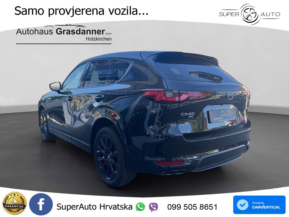 Mazda CX-60 3.3 e-Skyactiv D (254 KS) AWD Automatic MATRIX+GR SJED+KAM