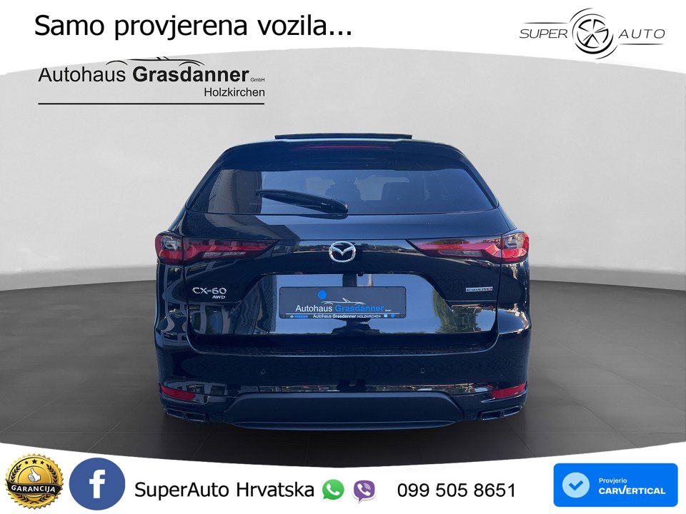 Mazda CX-60 3.3 e-Skyactiv D (254 KS) AWD Automatic MATRIX+GR SJED+KAM