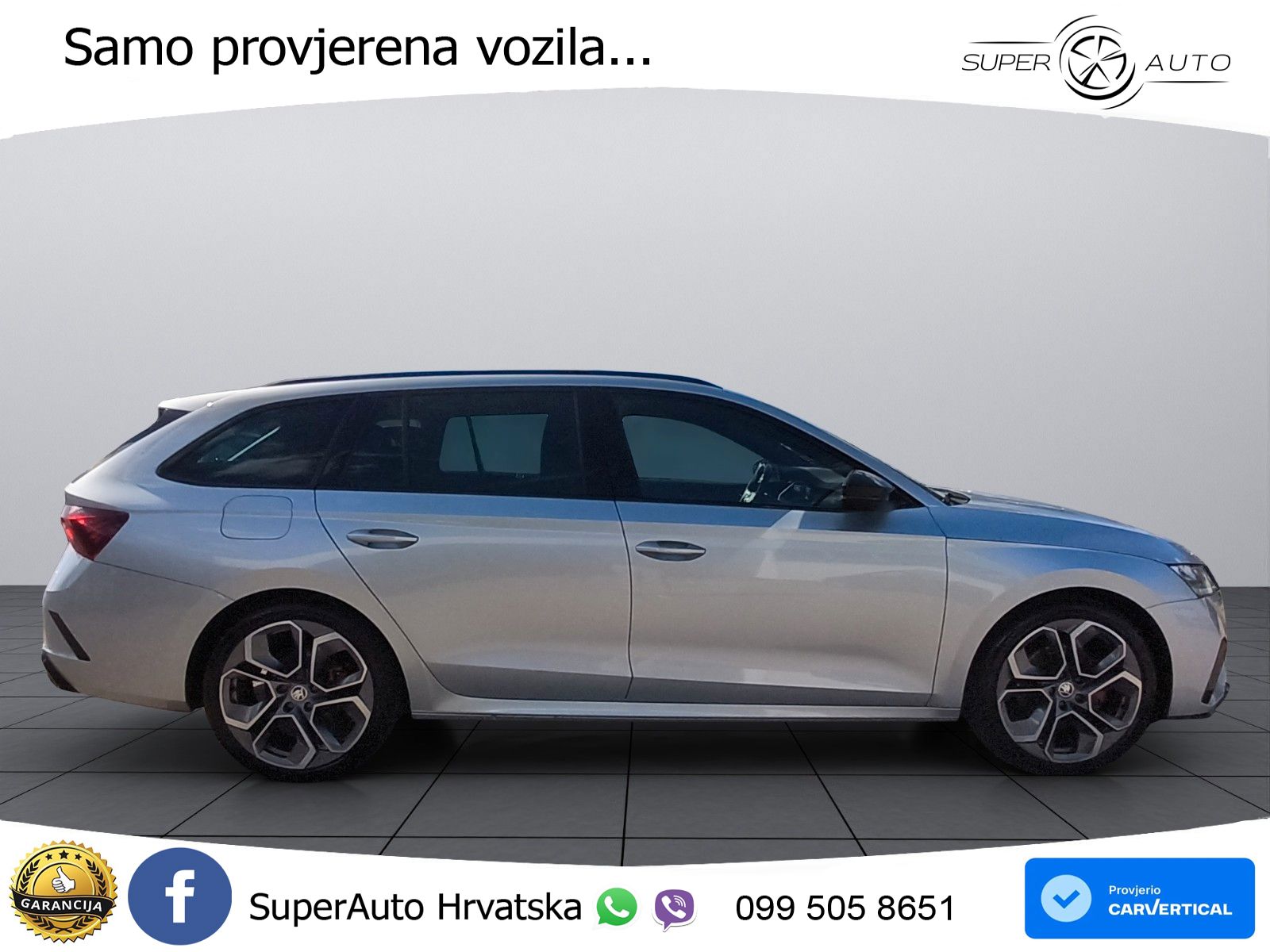 Škoda Octavia Combi RS 2.0 TDI (200 KS) 4x4 DSG LED+GR SJED+ACC