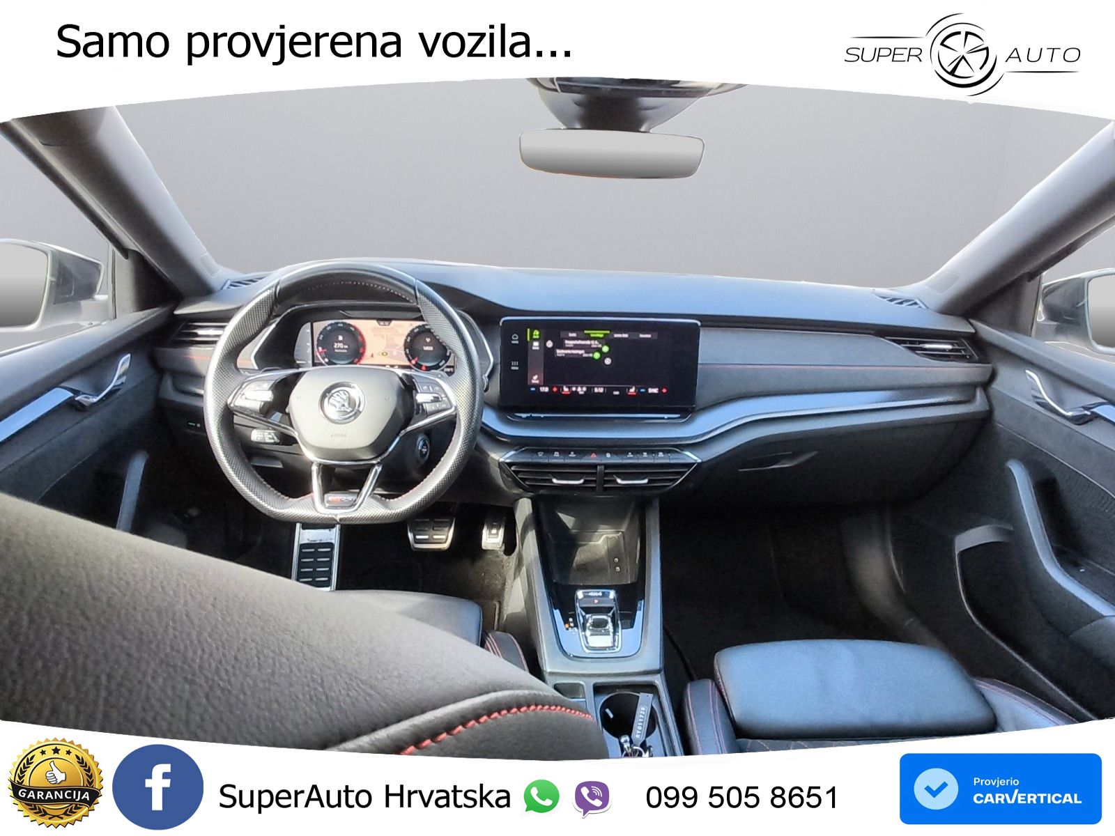 Škoda Octavia Combi RS 2.0 TDI (200 KS) 4x4 DSG LED+GR SJED+ACC