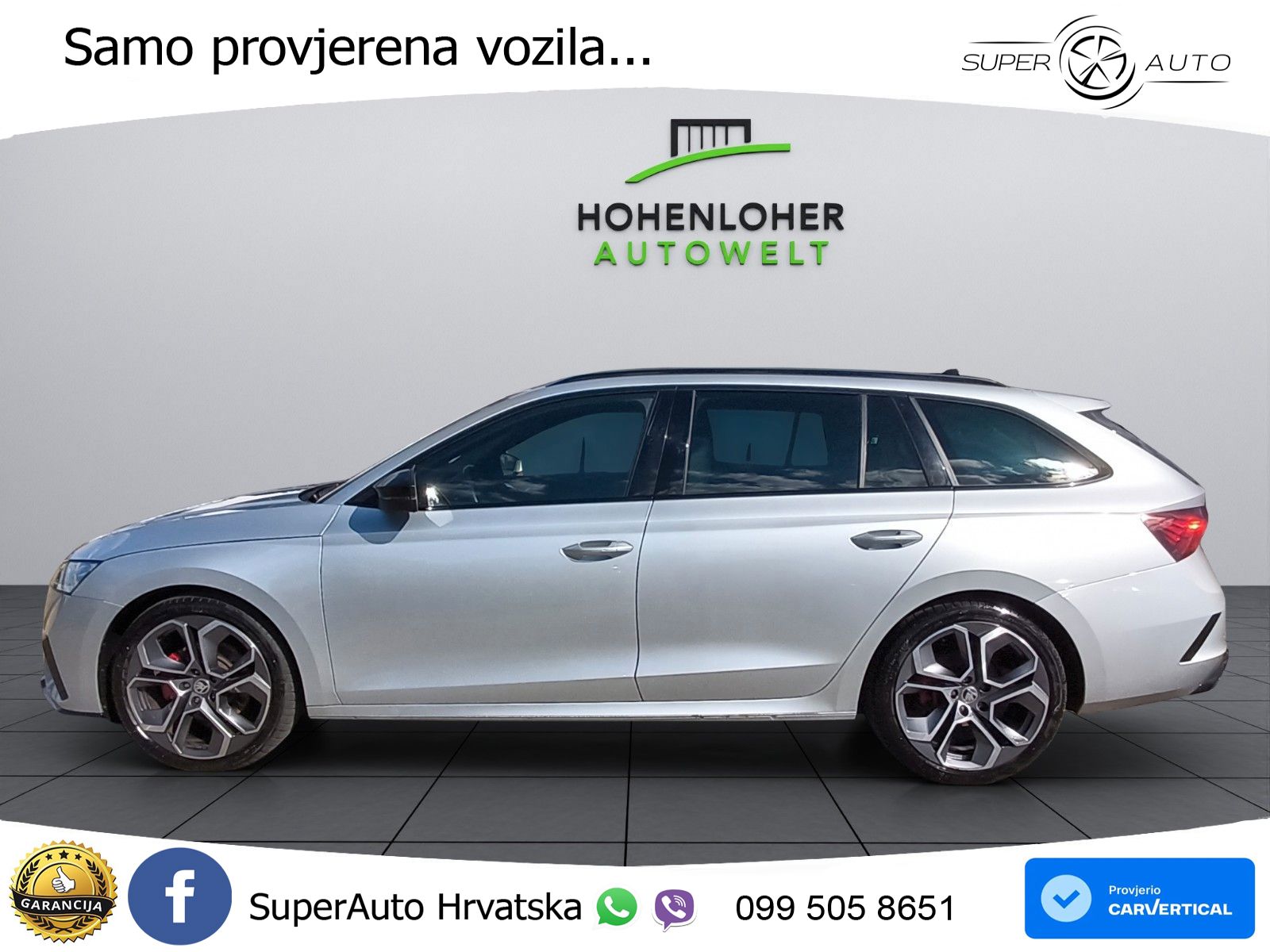 Škoda Octavia Combi RS 2.0 TDI (200 KS) 4x4 DSG LED+GR SJED+ACC