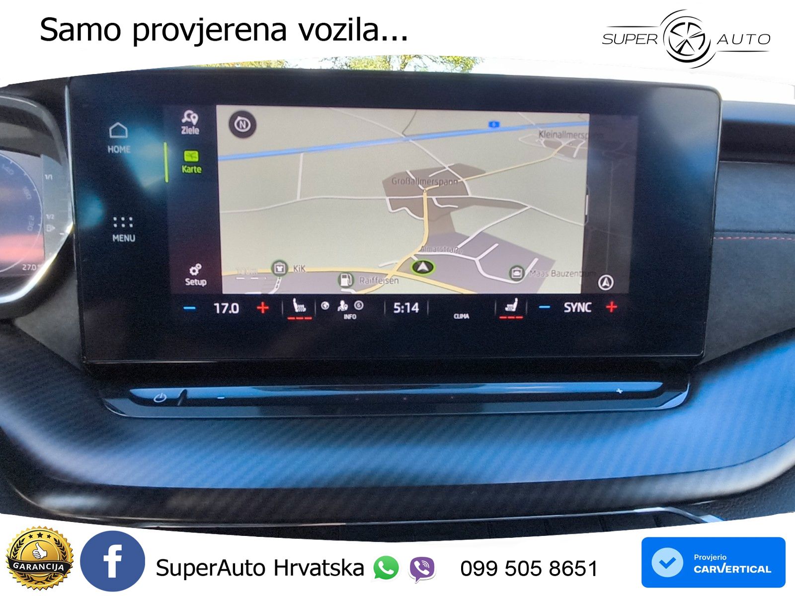 Škoda Octavia Combi RS 2.0 TDI (200 KS) 4x4 DSG LED+GR SJED+ACC