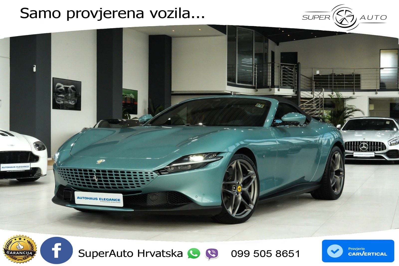 Ferrari Roma Spider 3.9 V8 (620 KS) F1 DCT