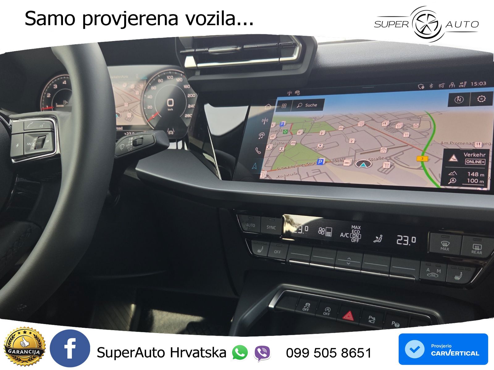 Audi A3 35 TFSI (150 KS) S tronic advanced LED+GR SJED+ACC