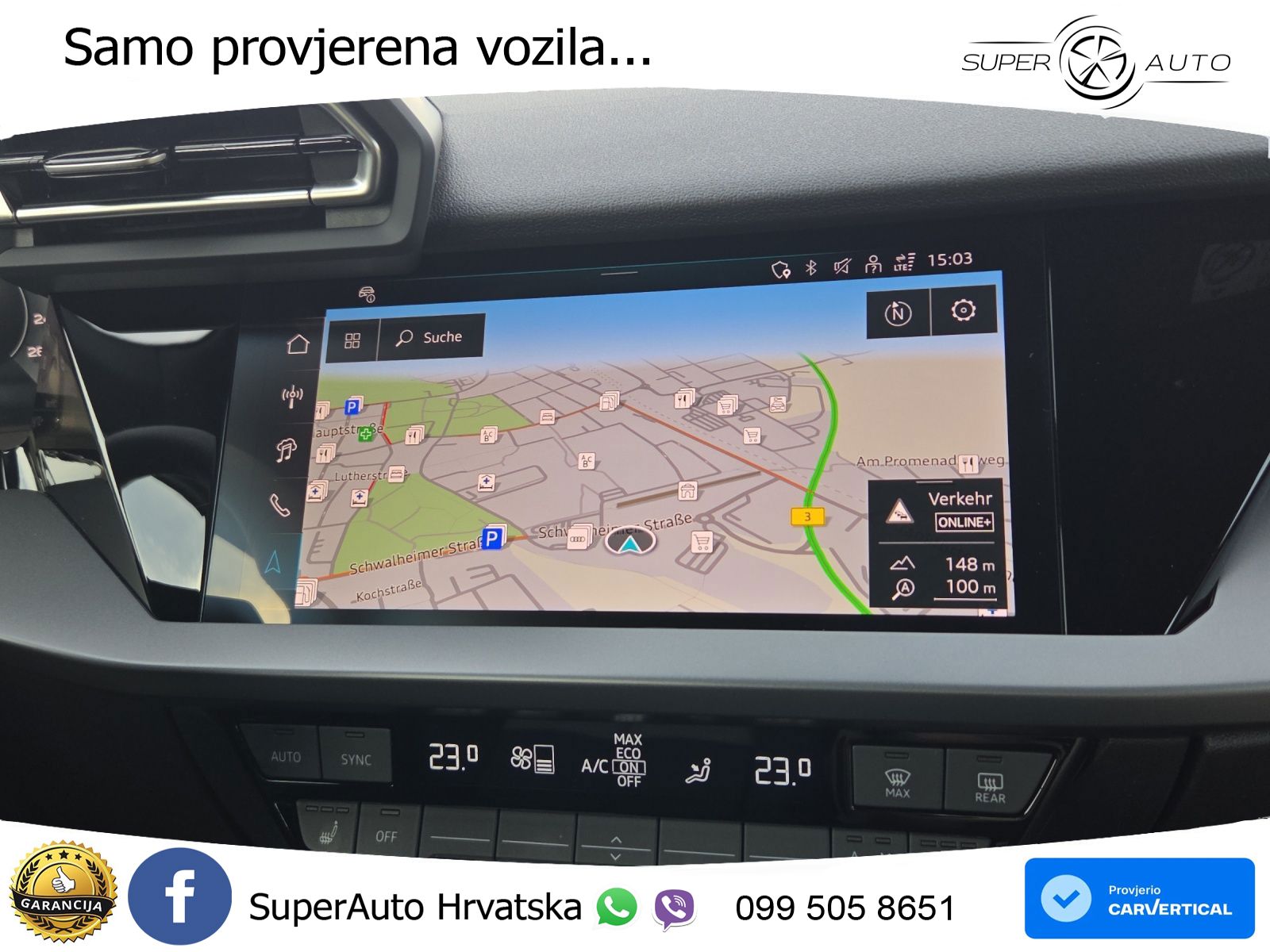 Audi A3 35 TFSI (150 KS) S tronic advanced LED+GR SJED+ACC