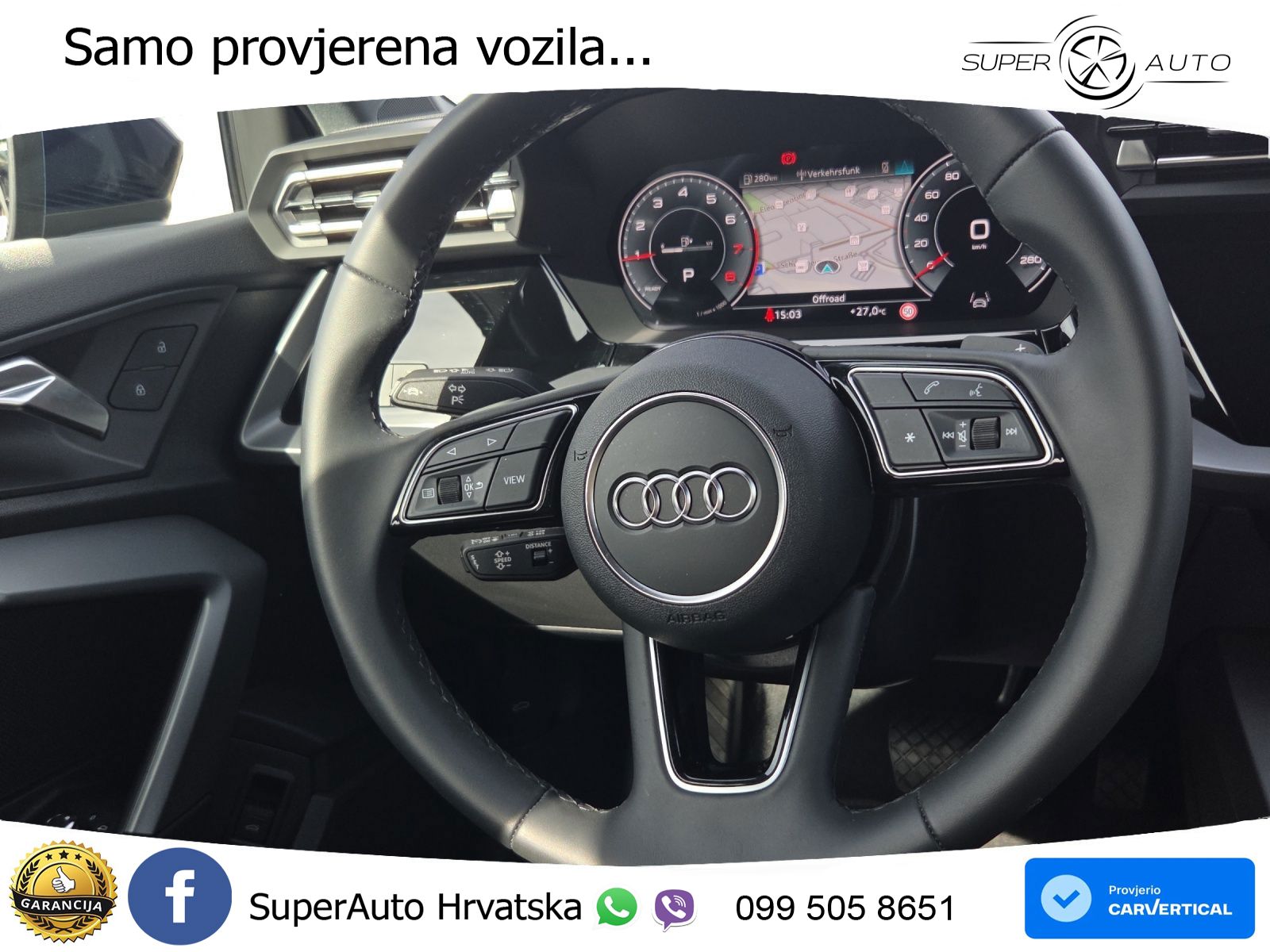 Audi A3 35 TFSI (150 KS) S tronic advanced LED+GR SJED+ACC