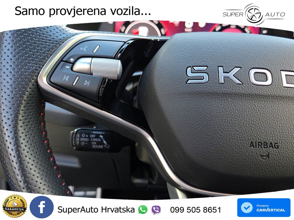 Škoda Octavia Combi RS 2.0 TSI (265 KS) DSG LED+GR SJED+ACC