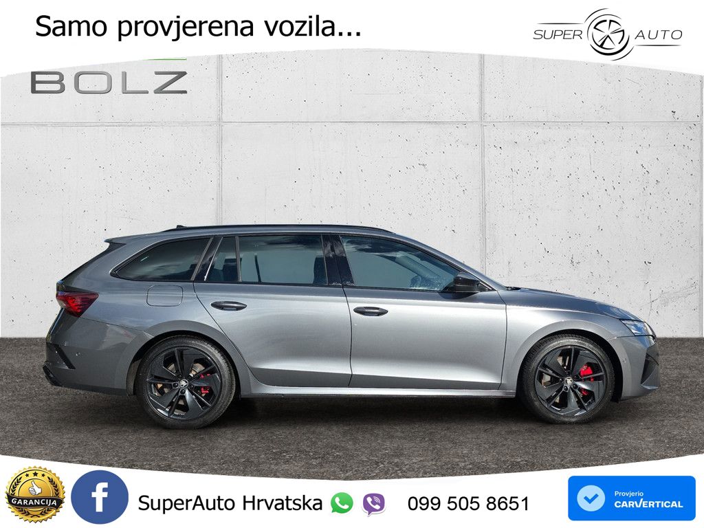 Škoda Octavia Combi RS 2.0 TSI (265 KS) DSG LED+GR SJED+ACC