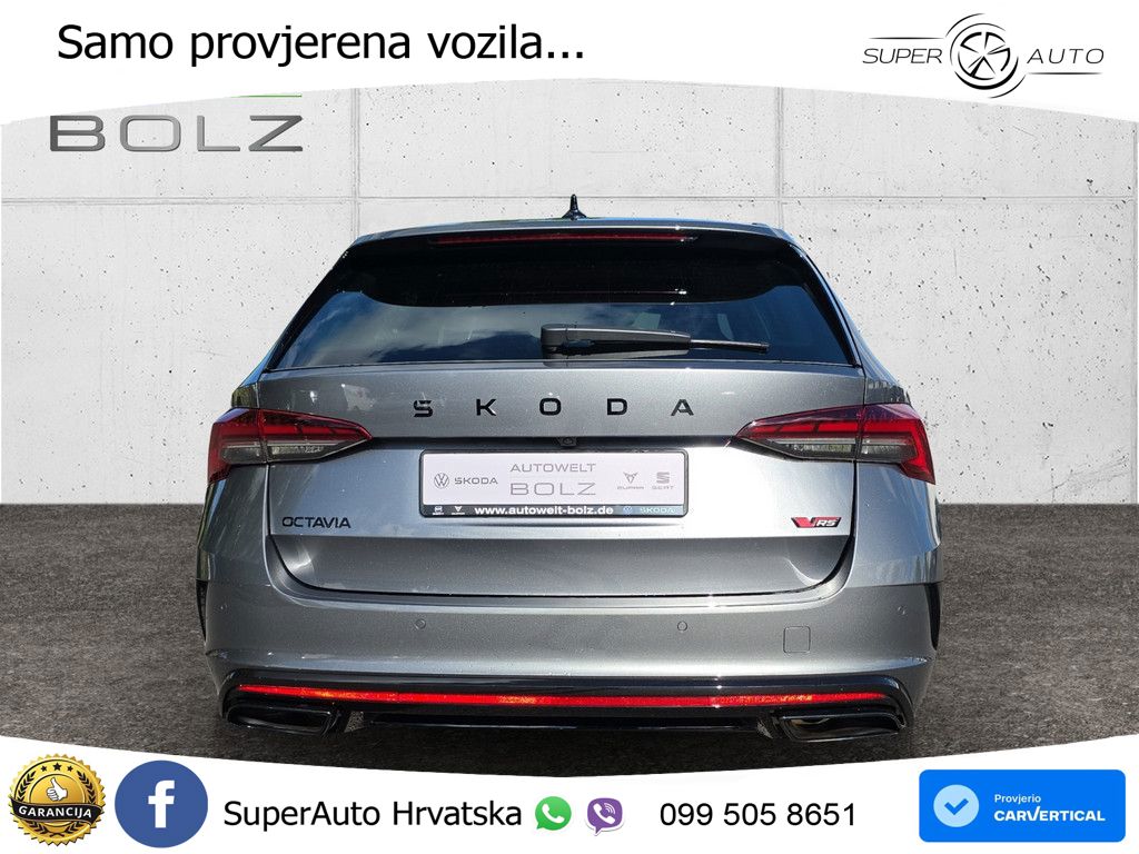 Škoda Octavia Combi RS 2.0 TSI (265 KS) DSG LED+GR SJED+ACC