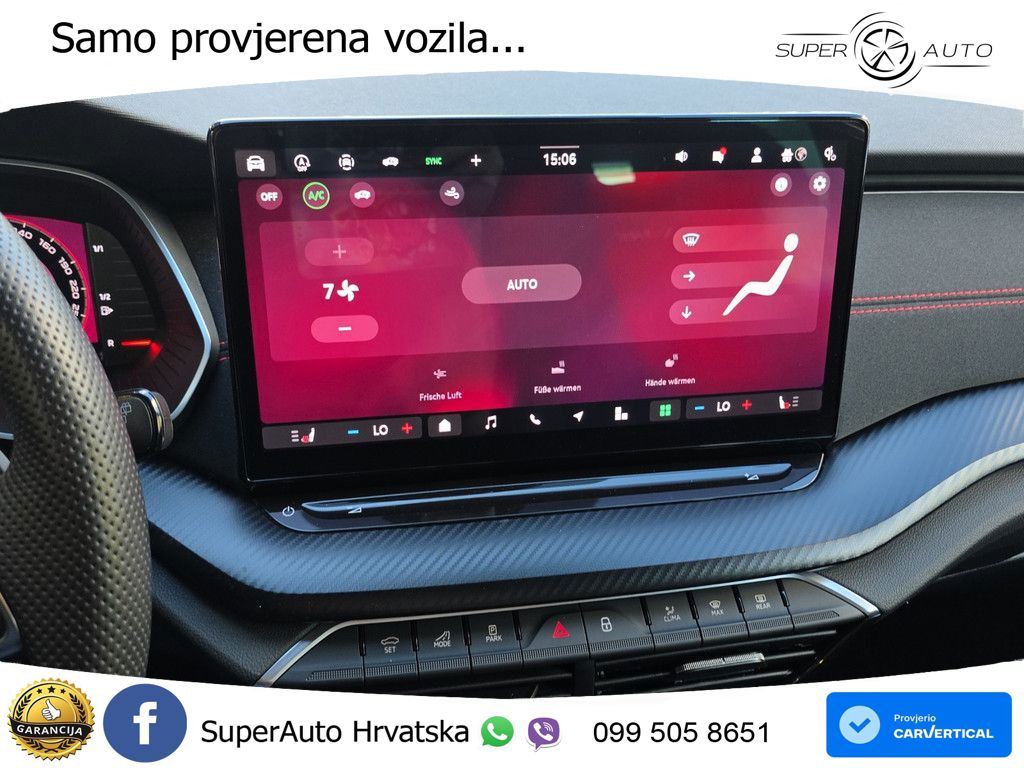 Škoda Octavia Combi RS 2.0 TSI (265 KS) DSG LED+GR SJED+ACC