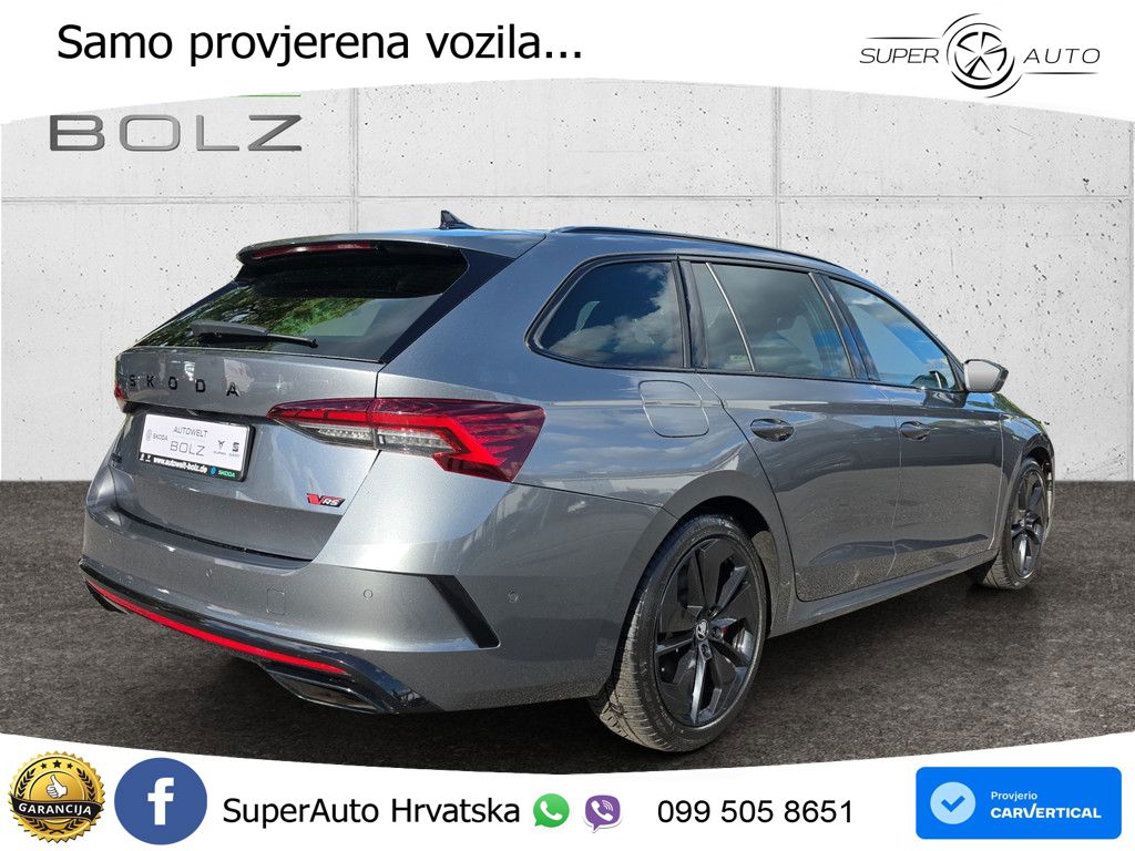 Škoda Octavia Combi RS 2.0 TSI (265 KS) DSG LED+GR SJED+ACC