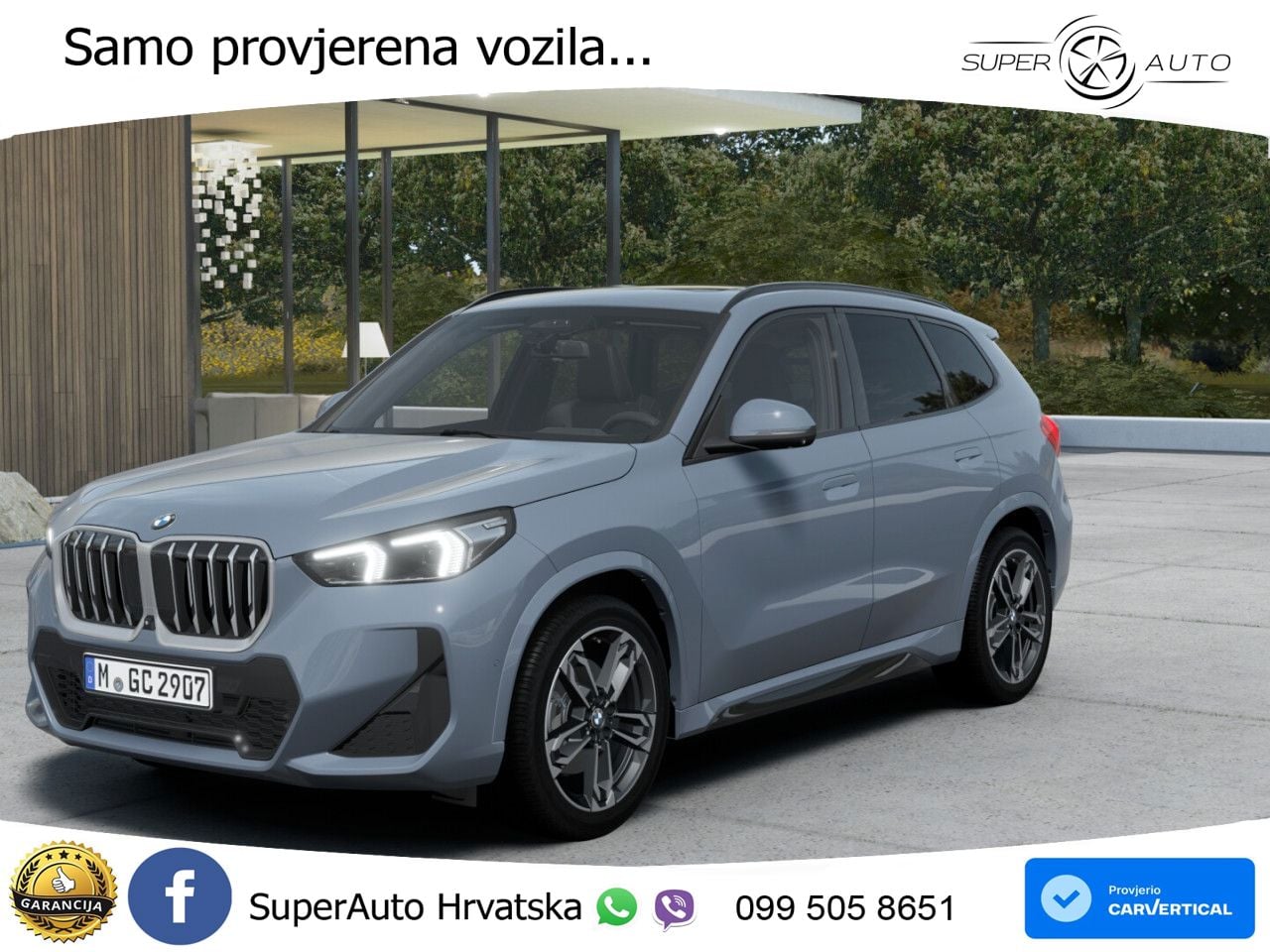 BMW X1 20i (170 KS) sDrive Steptronic M Sport ACC+HEAD+GR SJED+360+PANO