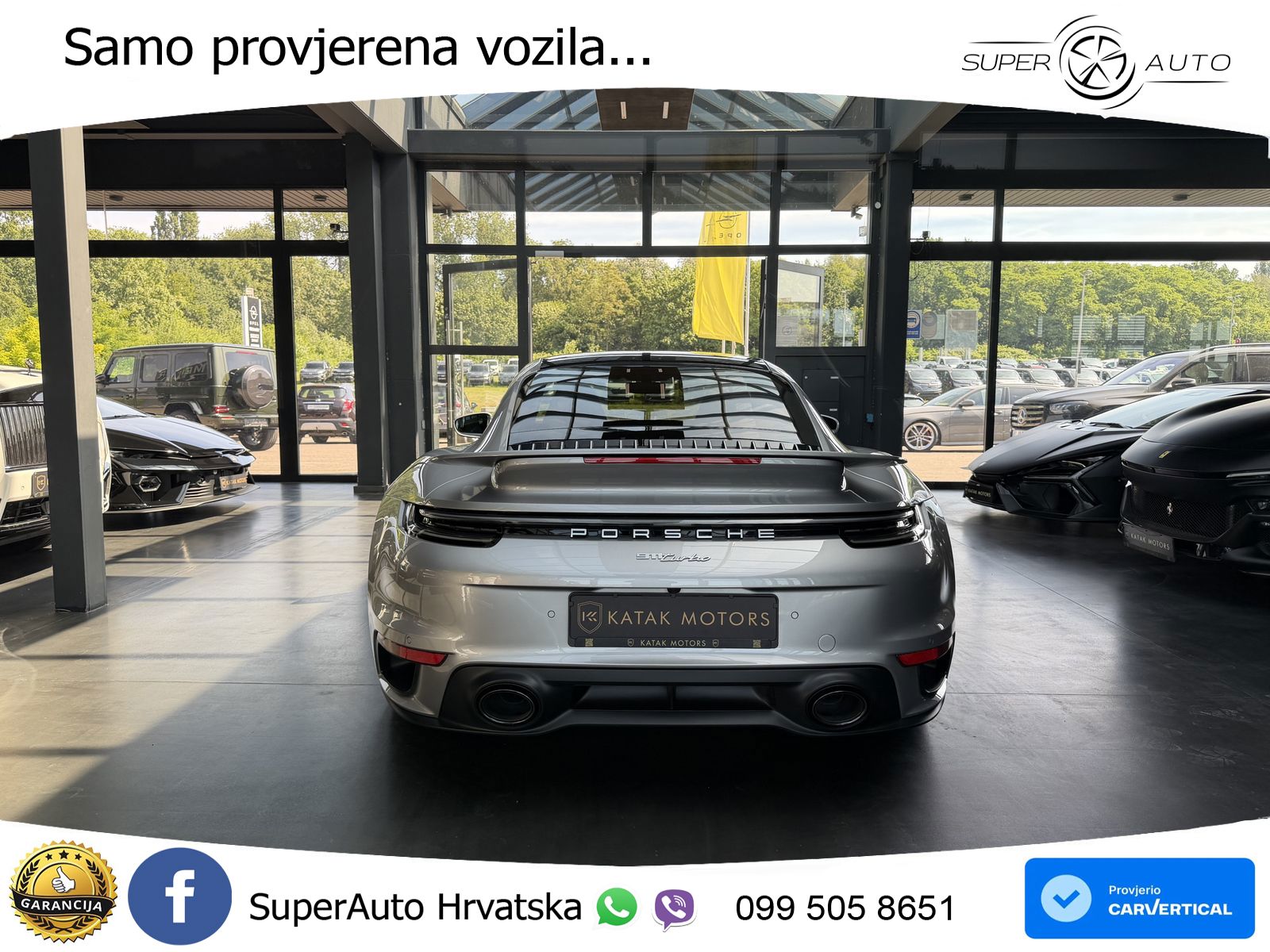 Porsche 911 Turbo 3.8 (580 KS) PDK LED+GR SJED+ACC