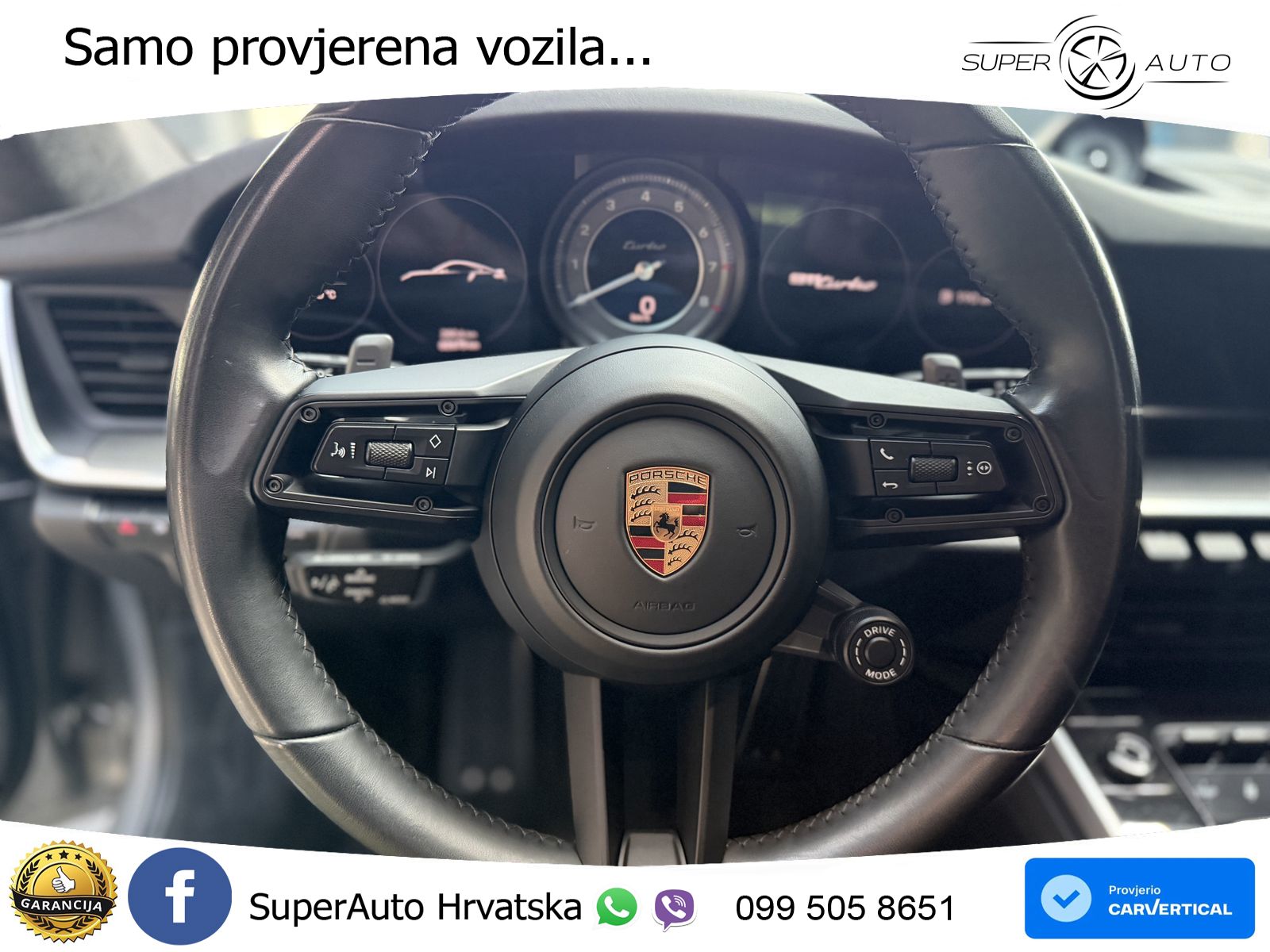 Porsche 911 Turbo 3.8 (580 KS) PDK LED+GR SJED+ACC
