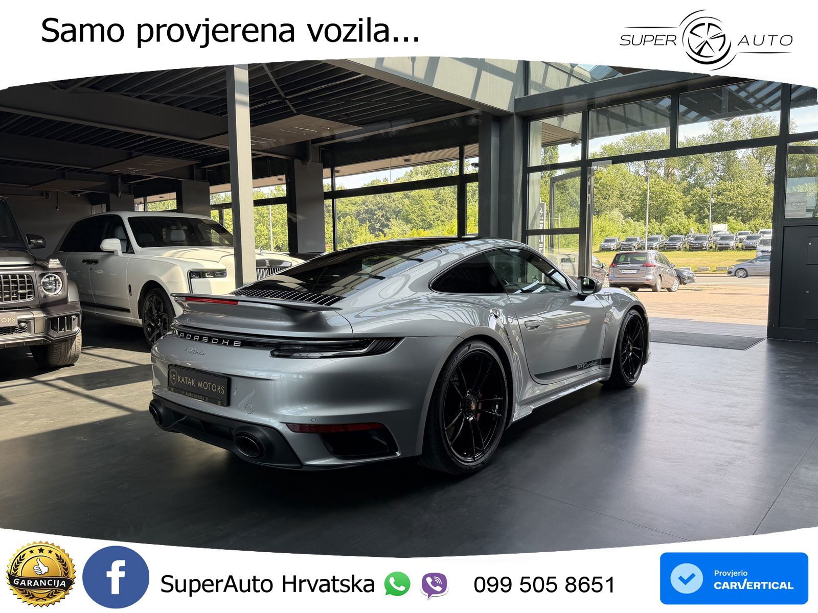Porsche 911 Turbo 3.8 (580 KS) PDK LED+GR SJED+ACC