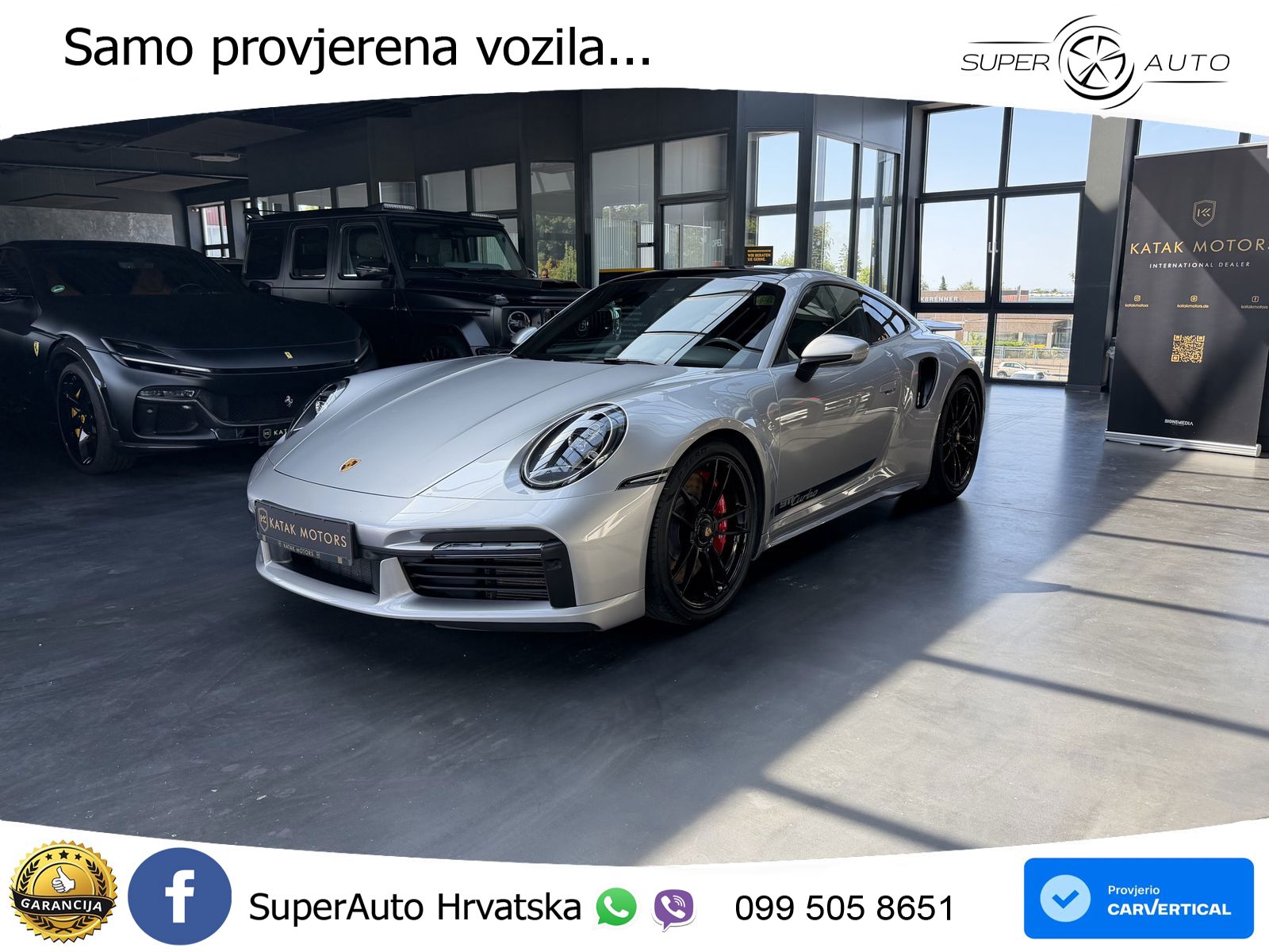 Porsche 911 Turbo 3.8 (580 KS) PDK LED+GR SJED+ACC