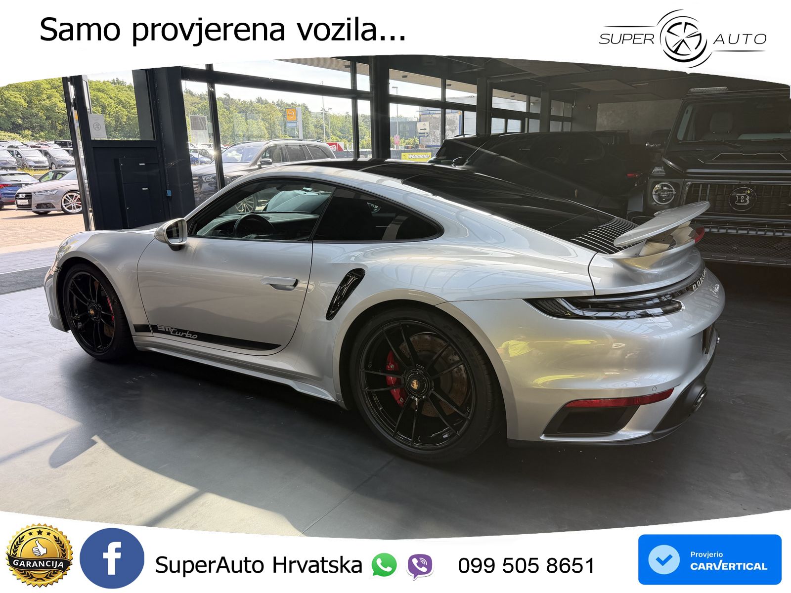 Porsche 911 Turbo 3.8 (580 KS) PDK LED+GR SJED+ACC