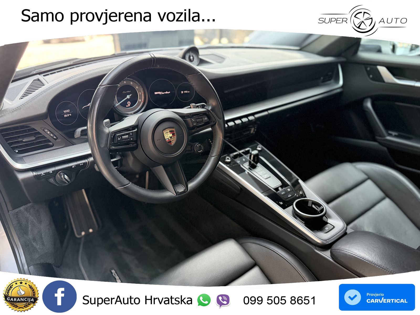 Porsche 911 Turbo 3.8 (580 KS) PDK LED+GR SJED+ACC