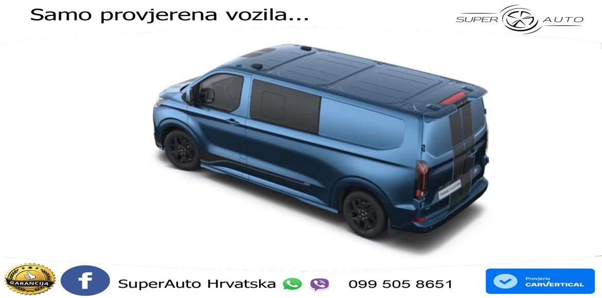 Ford Transit Custom DoKa Sport 320 L2 PHEV AHK*ACC*36 232 KS