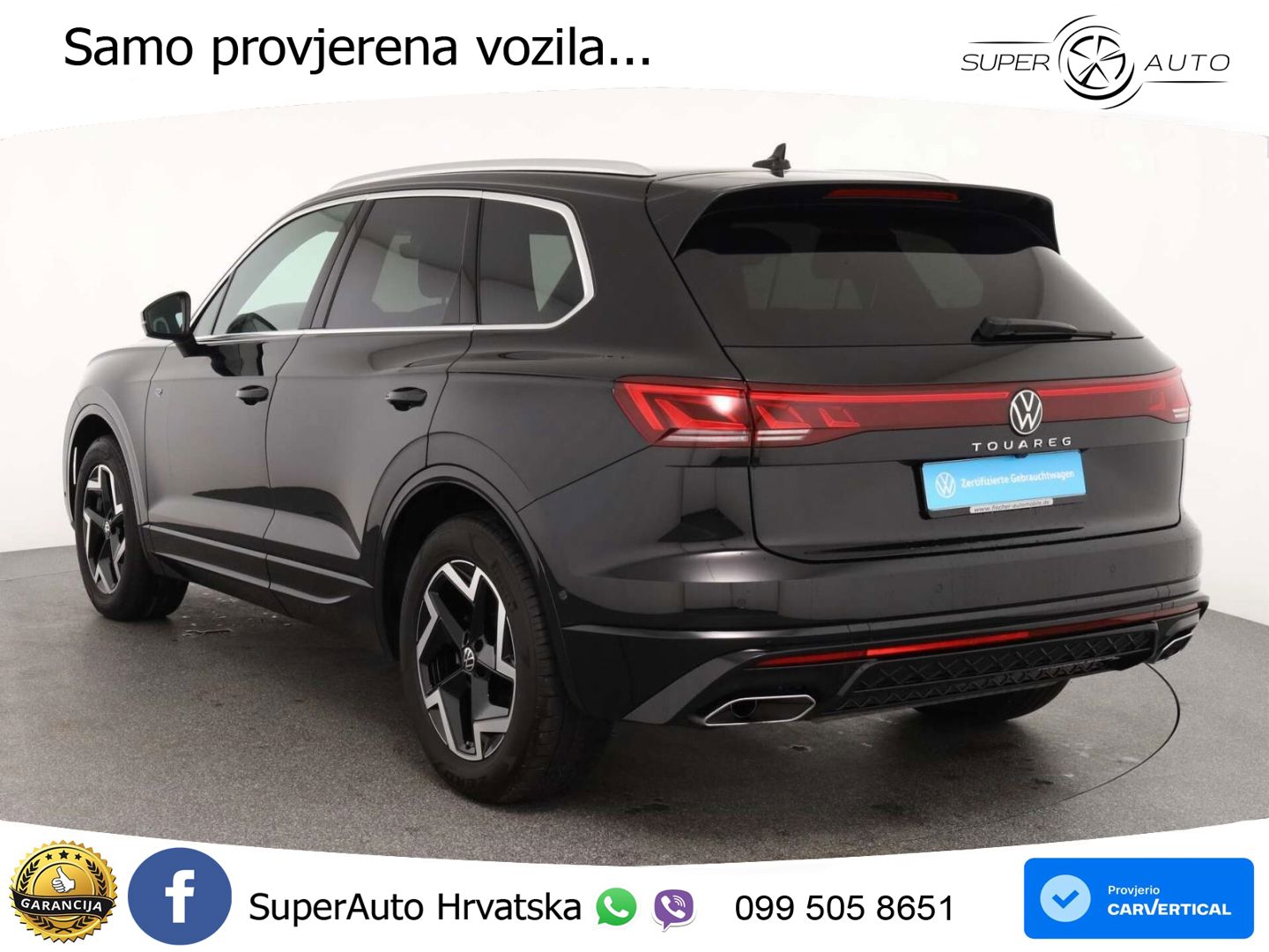 Volkswagen Touareg 3.0 V6 TDI (286 KS) 4MOTION Tiptronic ZRAČNI+ACC+GR SJED+KAM
