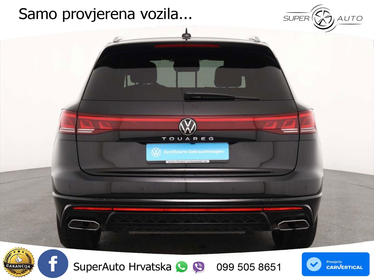 Volkswagen Touareg 3.0 V6 TDI (286 KS) 4MOTION Tiptronic ZRAČNI+ACC+GR SJED+KAM