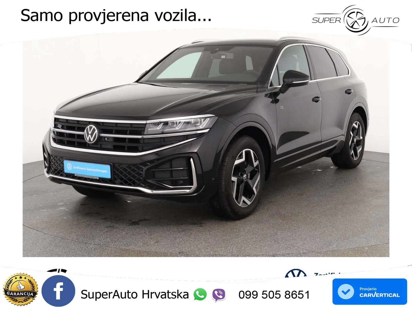 Volkswagen Touareg 3.0 V6 TDI (286 KS) 4MOTION Tiptronic ZRAČNI+ACC+GR SJED+KAM