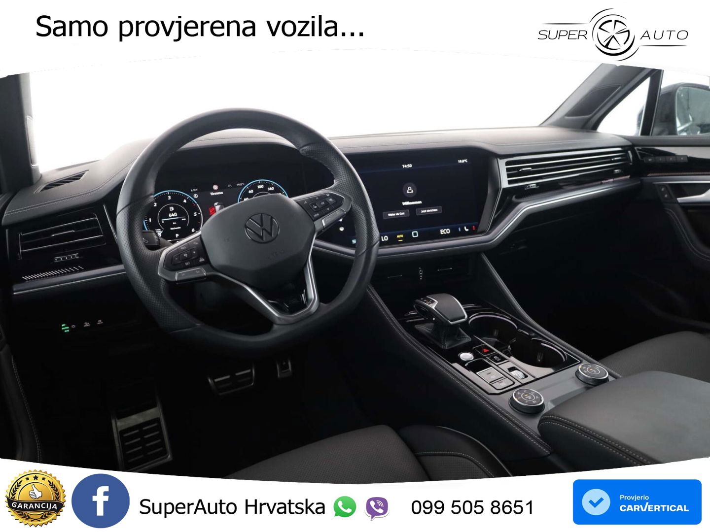 Volkswagen Touareg 3.0 V6 TDI (286 KS) 4MOTION Tiptronic ZRAČNI+ACC+GR SJED+KAM