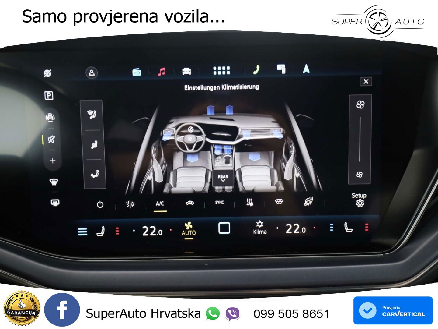 Volkswagen Touareg 3.0 V6 TDI (286 KS) 4MOTION Tiptronic ZRAČNI+ACC+GR SJED+KAM