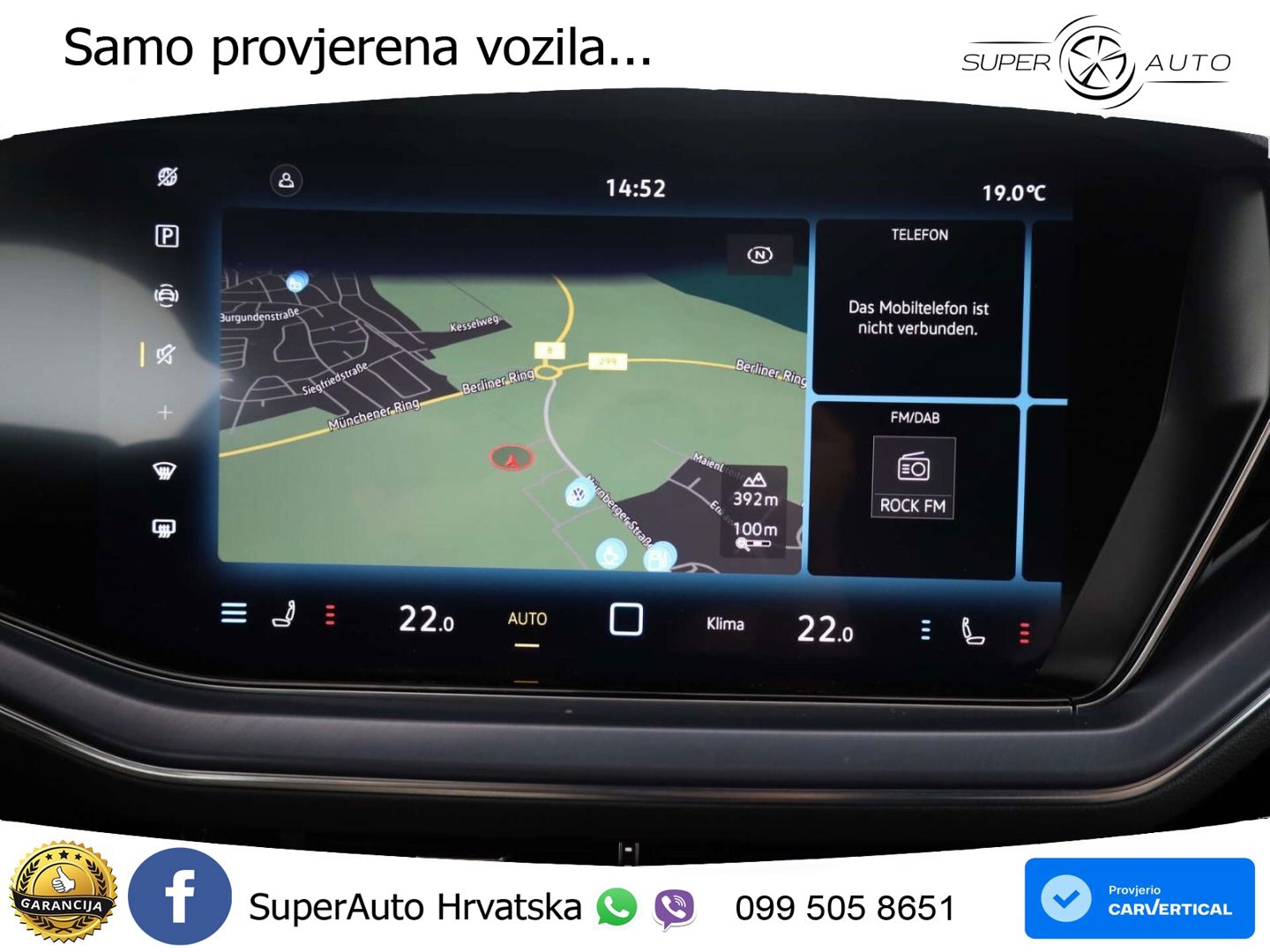 Volkswagen Touareg 3.0 V6 TDI (286 KS) 4MOTION Tiptronic ZRAČNI+ACC+GR SJED+KAM