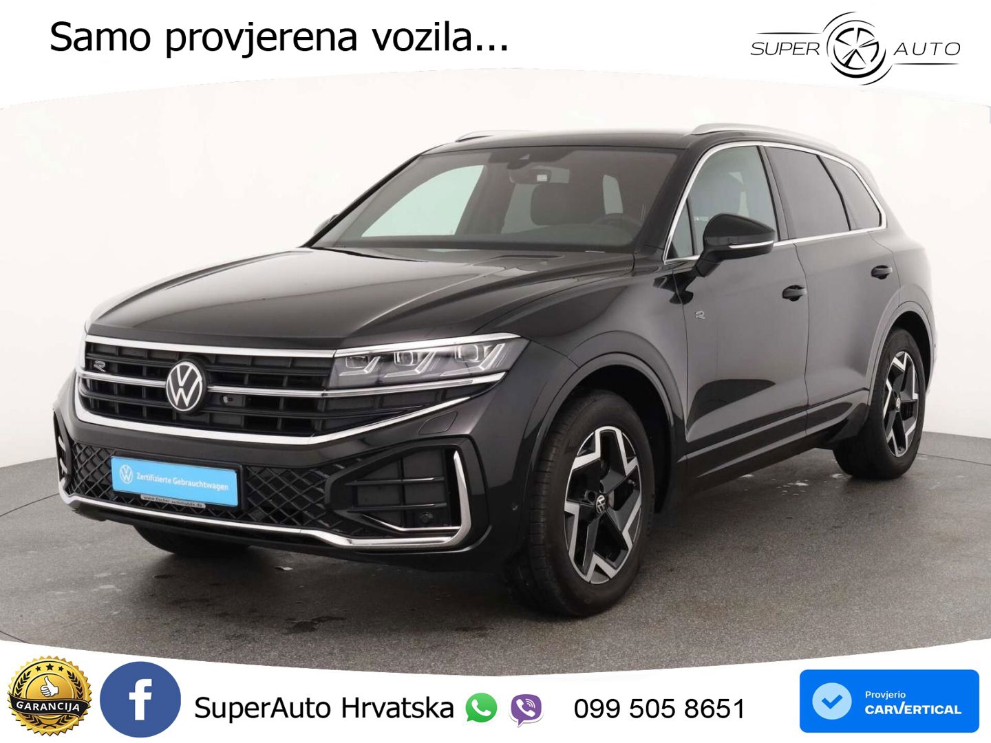 Volkswagen Touareg 3.0 V6 TDI (286 KS) 4MOTION Tiptronic ZRAČNI+ACC+GR SJED+KAM